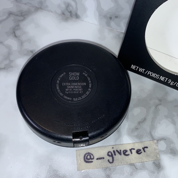 SHOW GOLD Extra Dimension Skinfinish MAC Highlighter - Picture 8 of 17